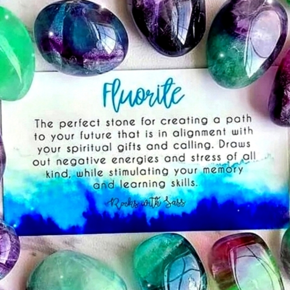 Crystal Hearts 6 Assorted Beautiful Crystal Gemstones - Picture 7 of 16